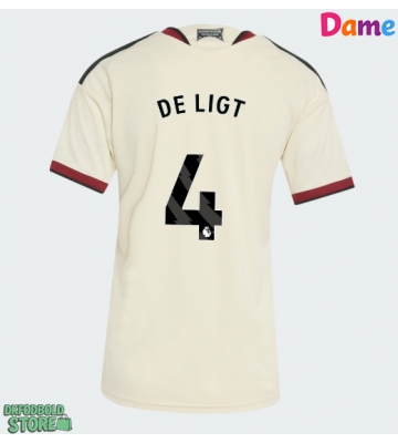 Manchester United Matthijs de Ligt #4 Replika Tredjetrøje Dame 2026-27 Kortærmet
